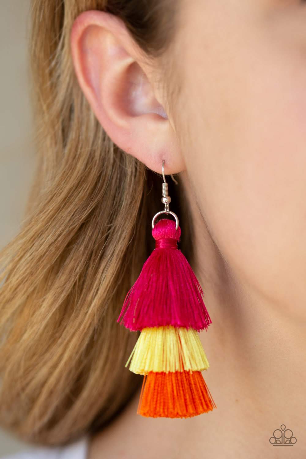 Paparazzi fringe earrings sale