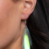 Holographic Glamour - Multi Fringe Earrings Paparazzi