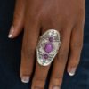 Desert Paint - Purple Stone Paparazzi Ring