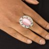 Moonlit Marigold - Pink Paparazzi Ring