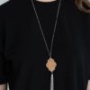 One Night In Casablanca - Silver Paparazzi Necklace
